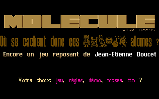 Molécule — screenshot 1